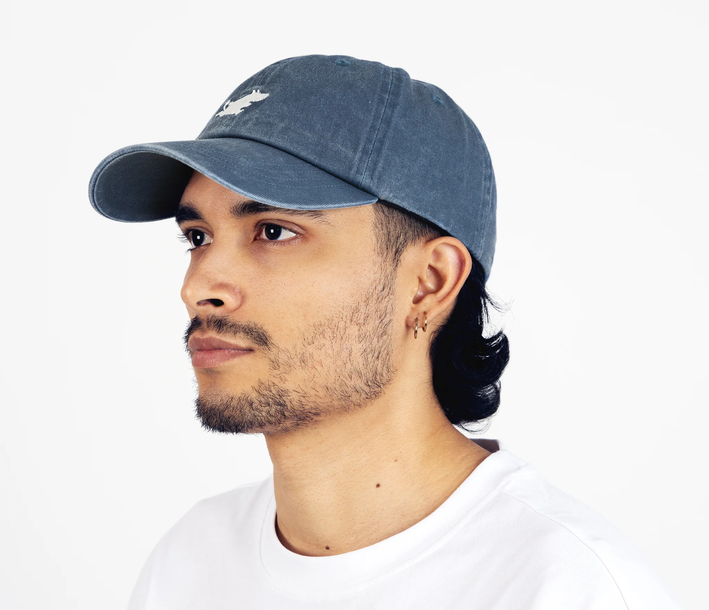 Hat - Moomintroll Washed Denim - Blue