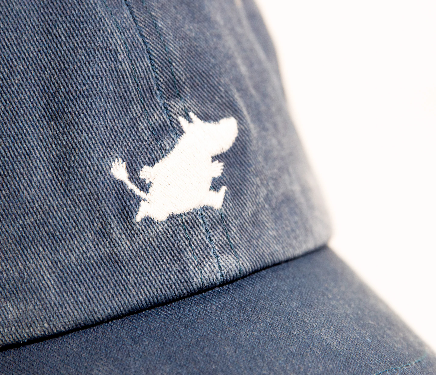 Hat - Moomintroll Washed Denim - Blue