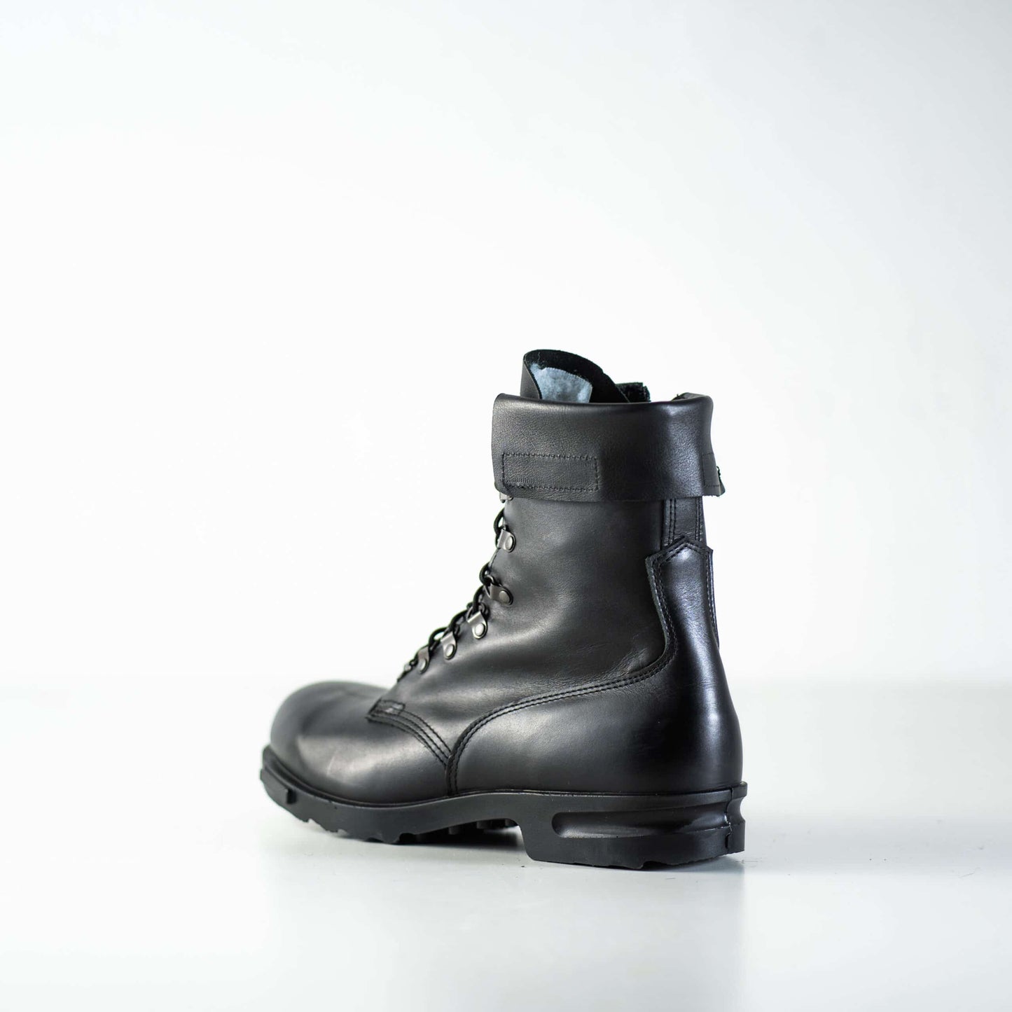 Hawk Pilot Boots, Waterproof Full-Grain Leather, Black