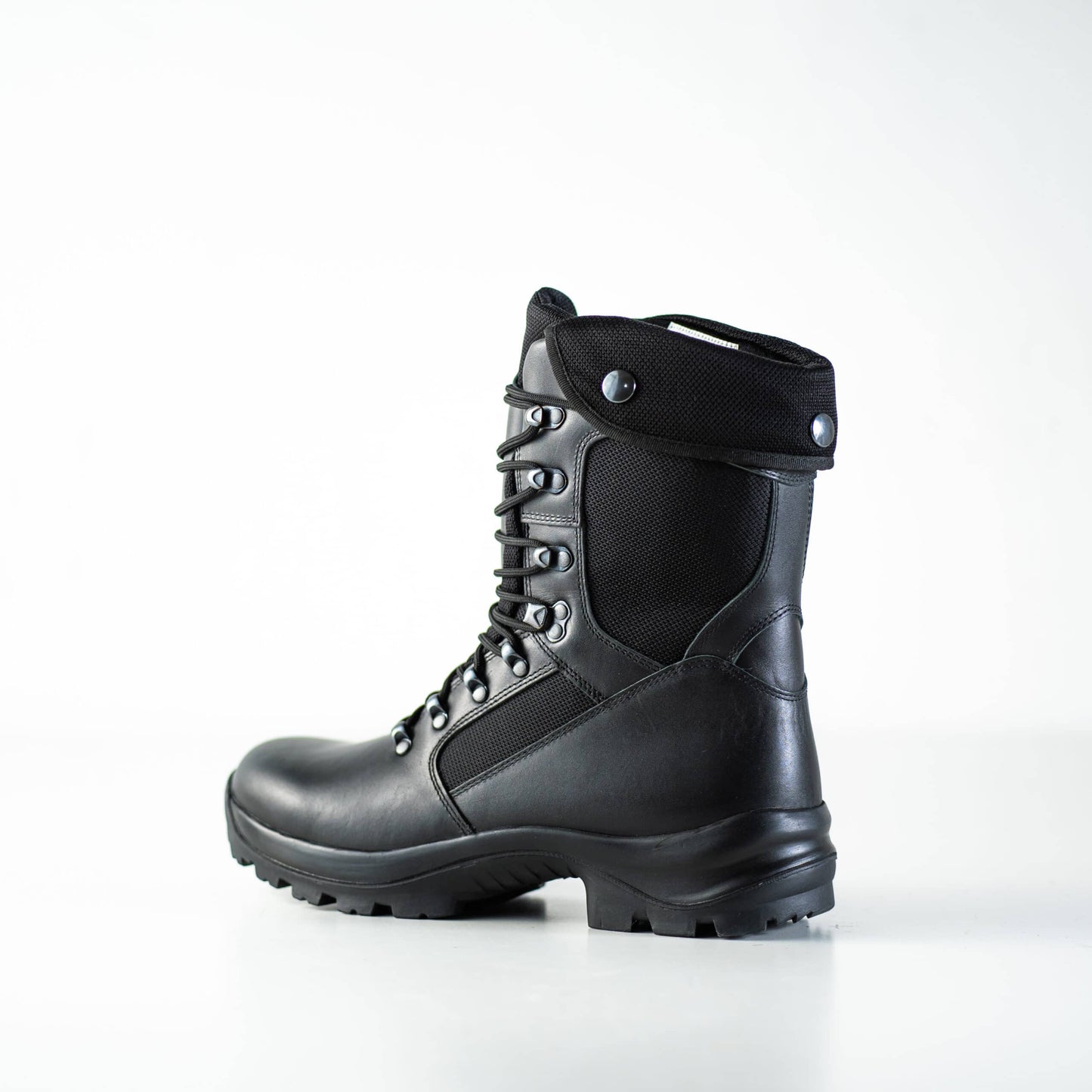 Winter Utopia Boots, Water-Repellent Leather & Textile, Black