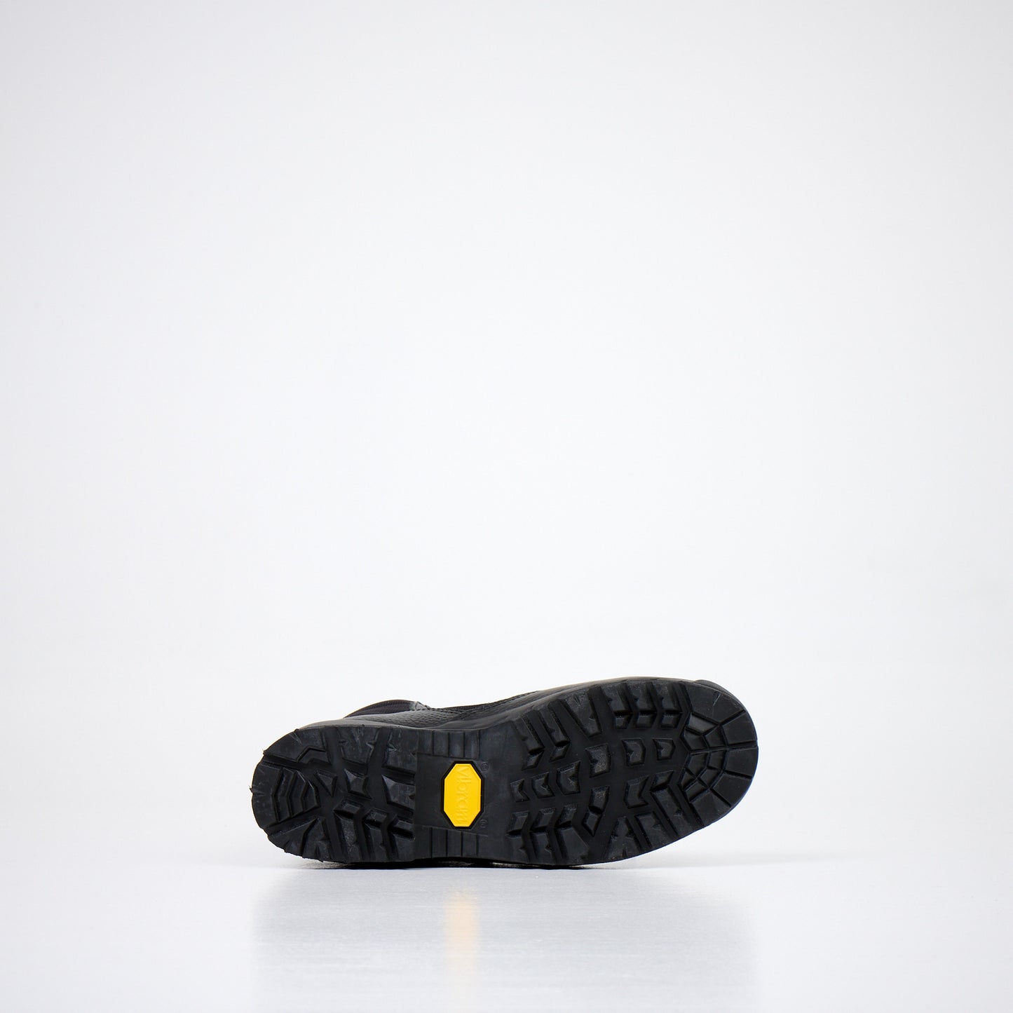 Samelin black vibram sole boots featuring a durable and rugged outsole for enhanced traction