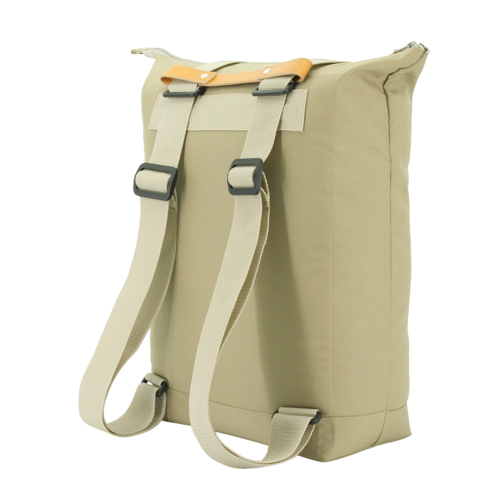 Noel sand color backpack with adjustable straps and durable material for daily use