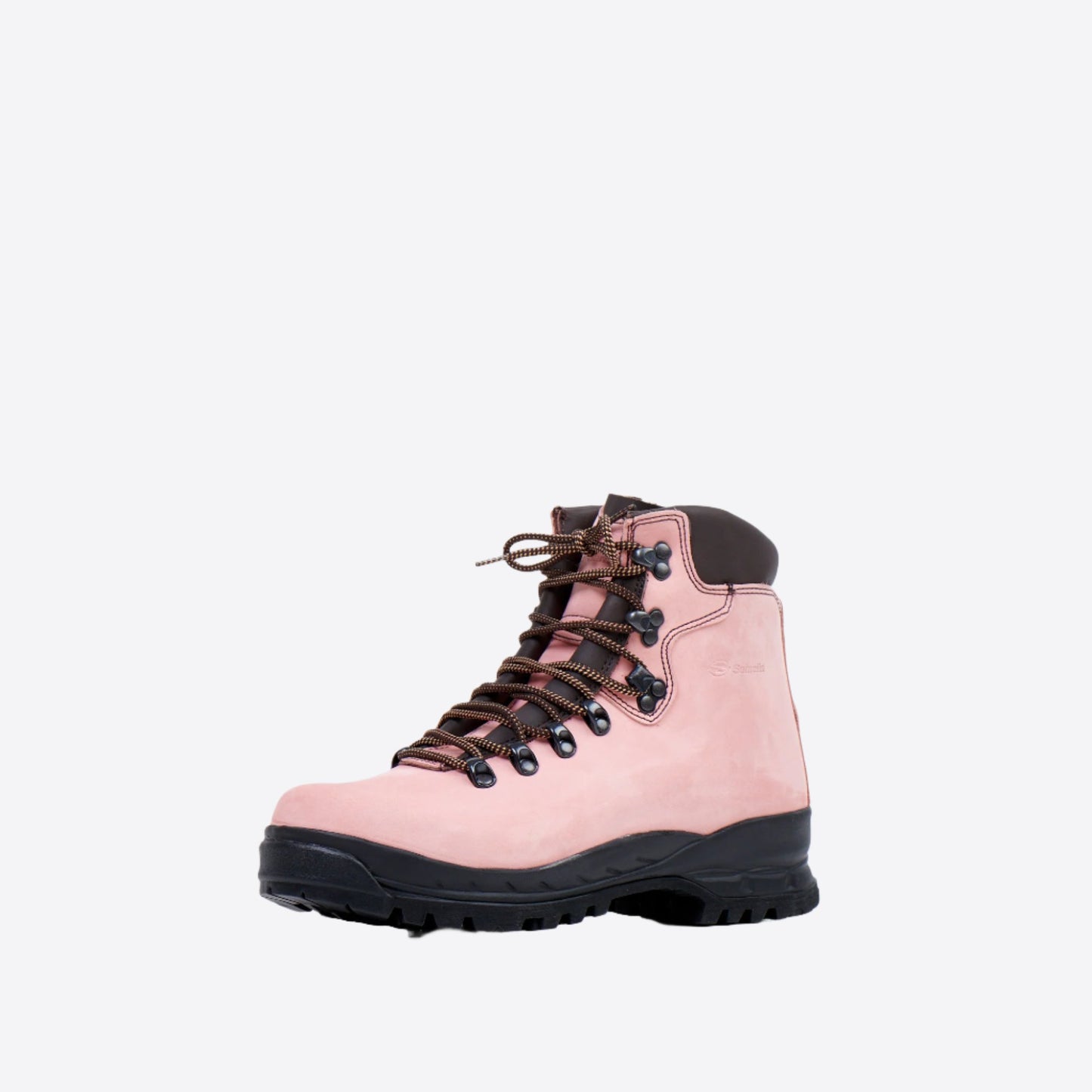 Stylish hiking shoes by Samelin in pink with durable outsole for outdoor adventures