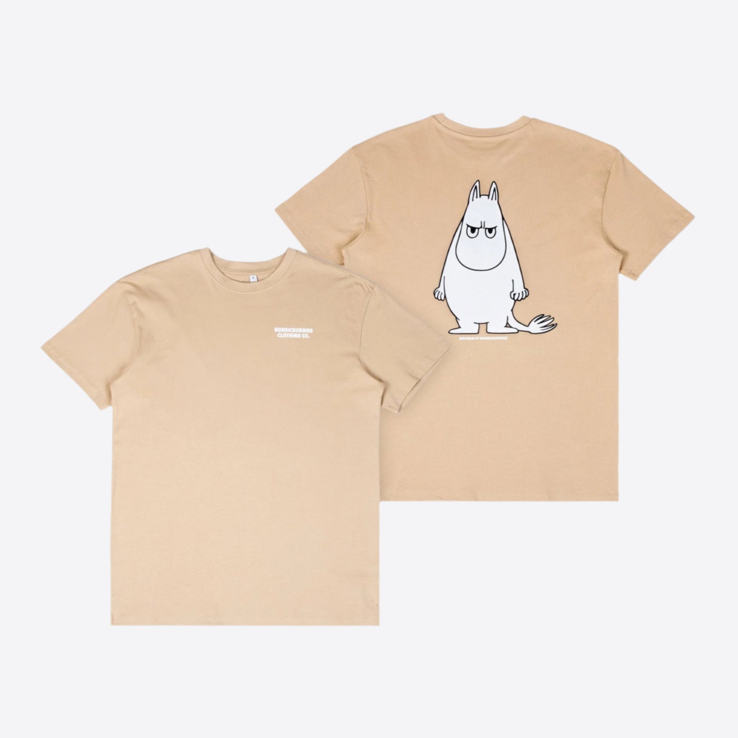Organic Cotton Premium T-Shirt Sniff - Beige Temper T-Shirt