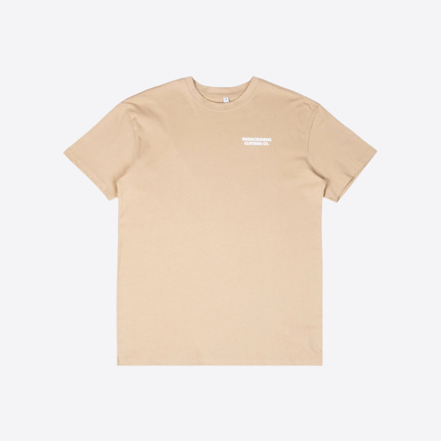Organic Cotton Premium T-Shirt Sniff - Beige Temper T-Shirt