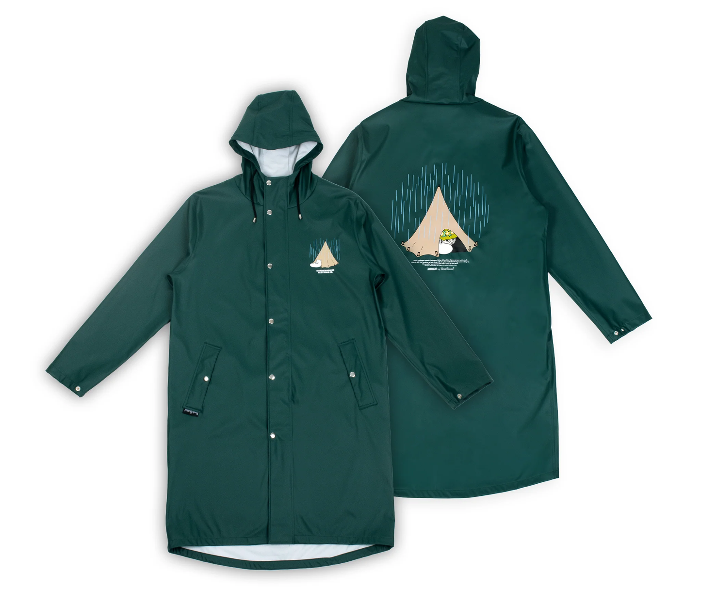 Adventure Rain Jacket - Dark Green