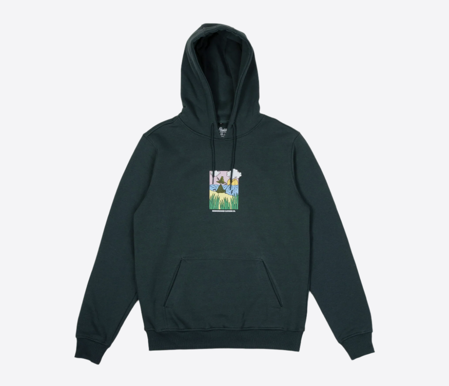 Snufkin Fishing Hoodie Unisex - Dark Green