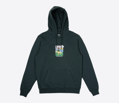 Snufkin Fishing Hoodie Unisex - Dark Green