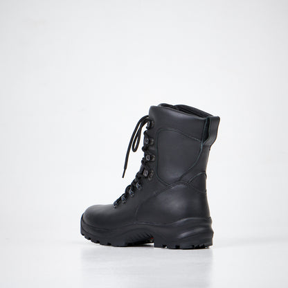 Samelin leisure waterproof boots in black with durable soles for outdoor activities