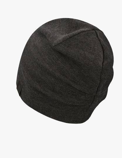 Breden MAVIS merino beanie wool beanie lightweight beanie in dark gray winter hat