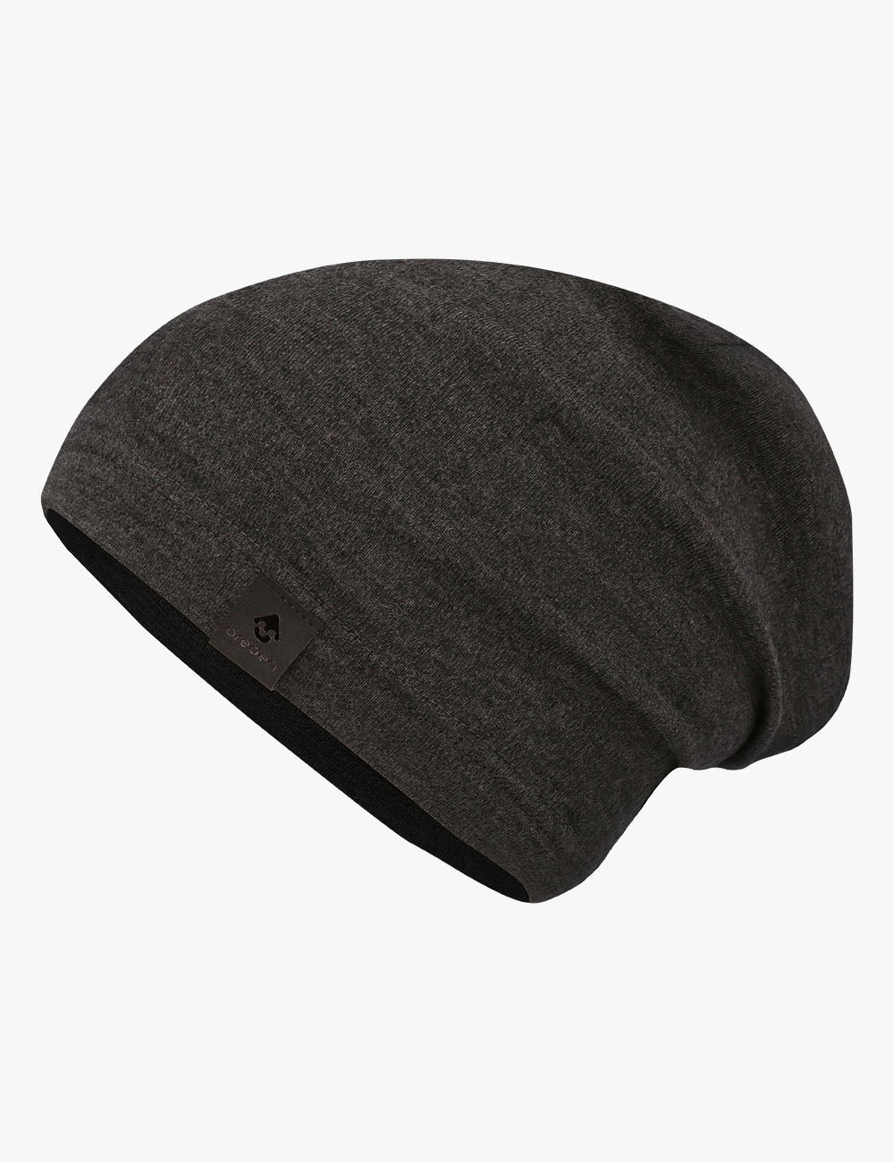 Breden MAVIS beanie lightweight beanie made from soft merino wool beanie in dark gray color