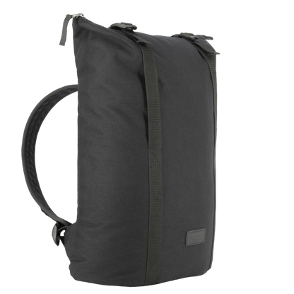 Noel black backpack with G-Hook, featuring a sleek design and comfortable straps for daily use