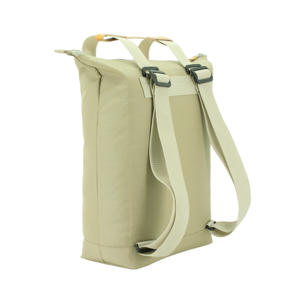 Noel sand color backpack with adjustable straps and a minimalistic design for daily use