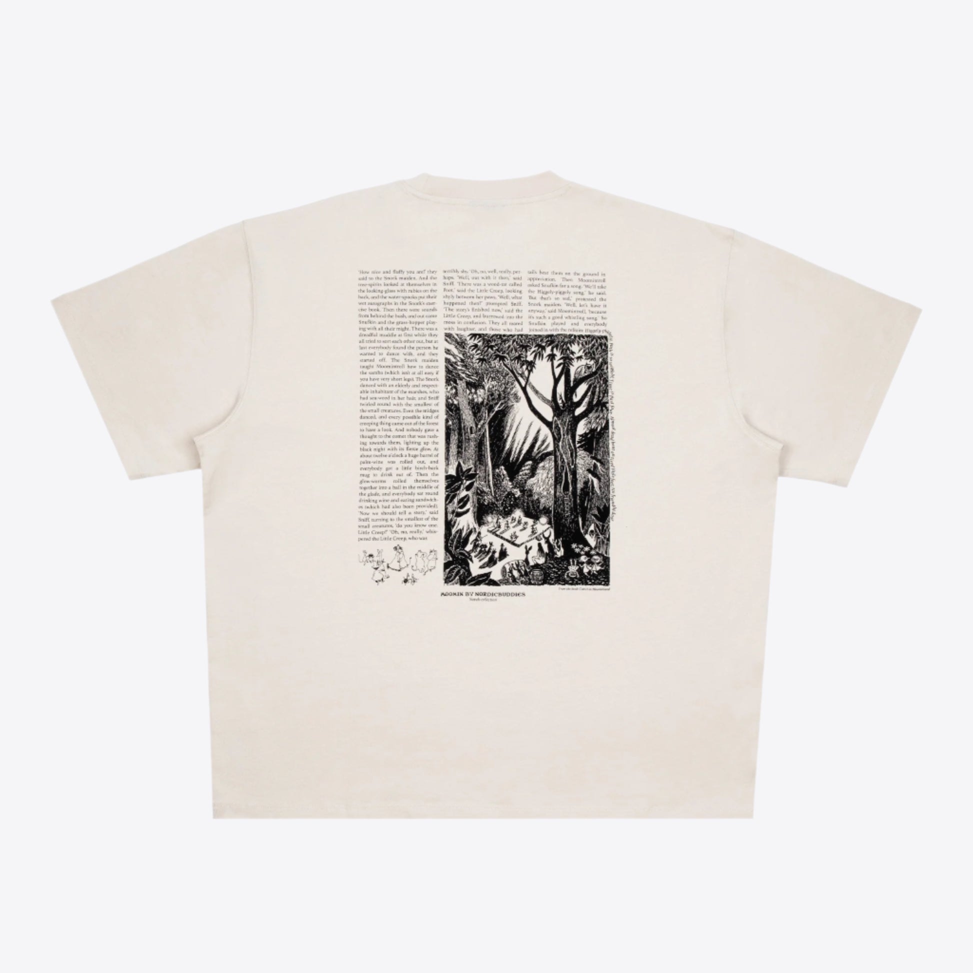 Novels Unisex T-Shirt - Beige