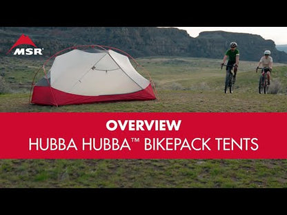 Vienvietė palapinė ant dviračio MSR Hubba Hubba Bikepack 1